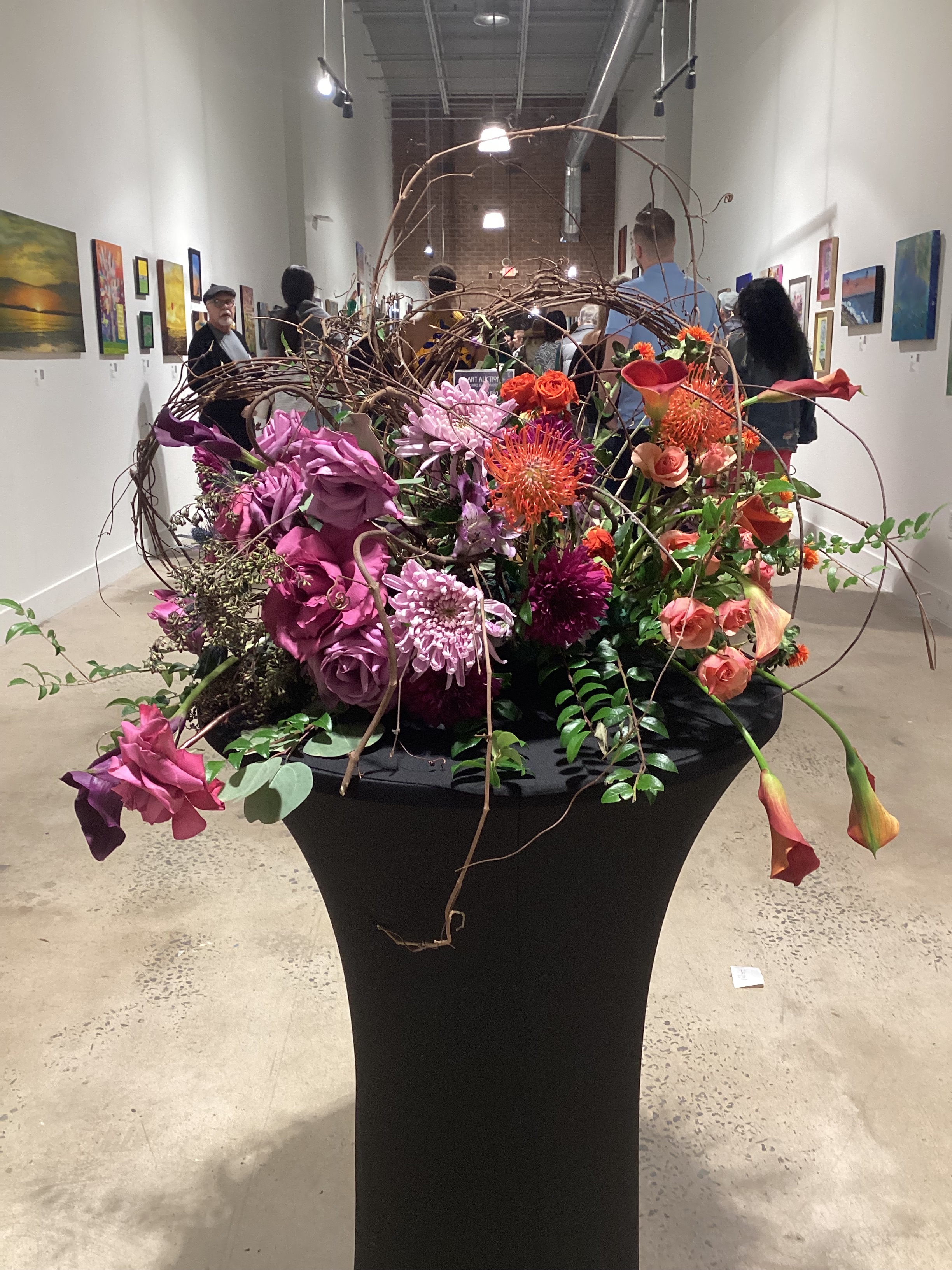 Curated grazing table