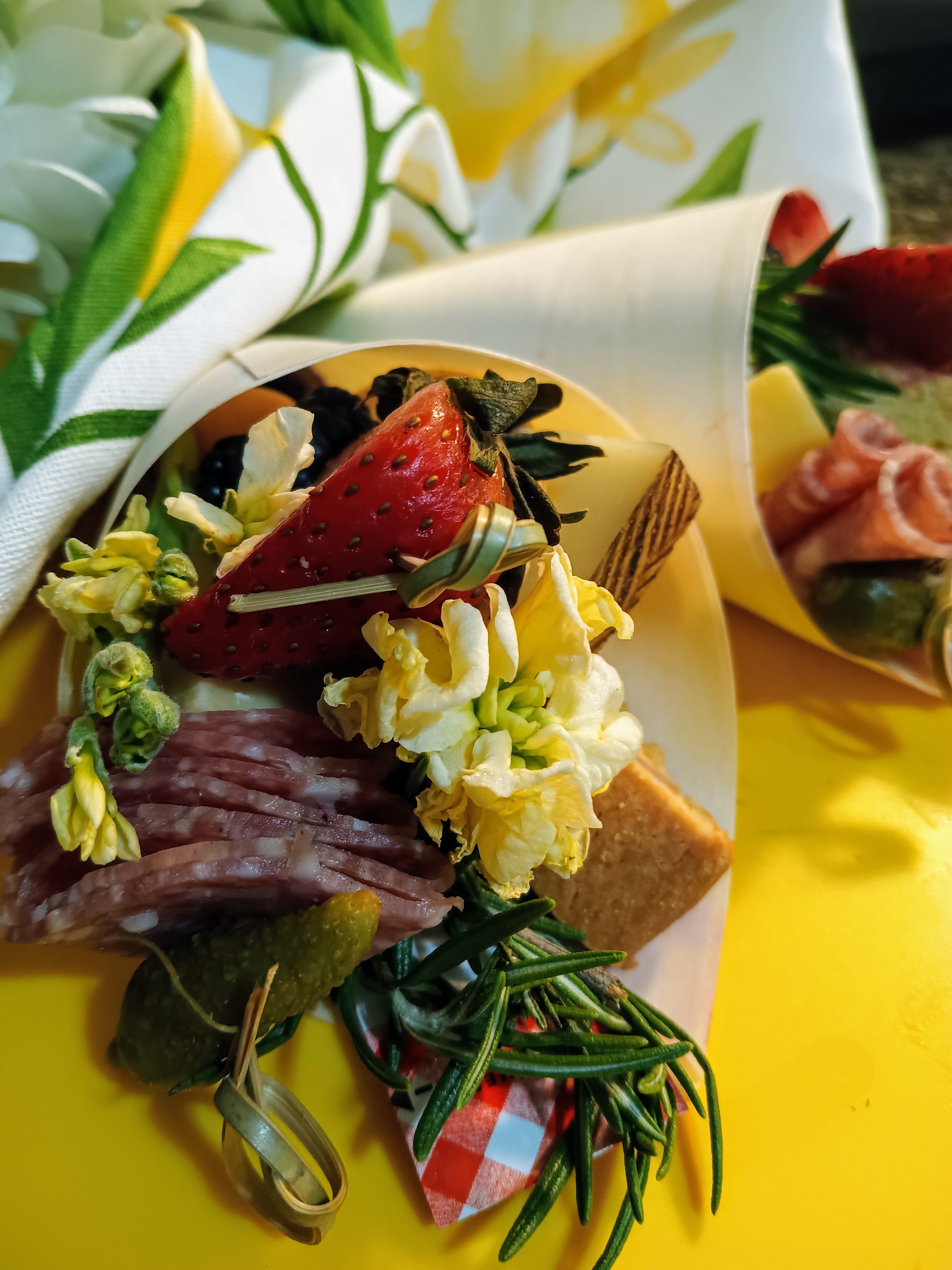 Caribbean-inspired platter